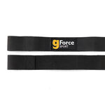 gForce gForce Lifting Straps Leather Black