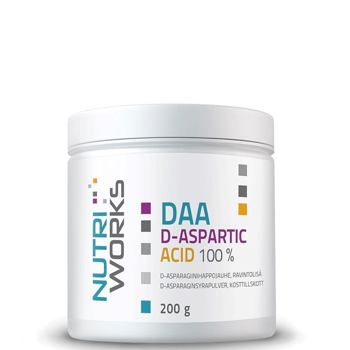 DAA d-aspartic acid 100% 200 g Natural
