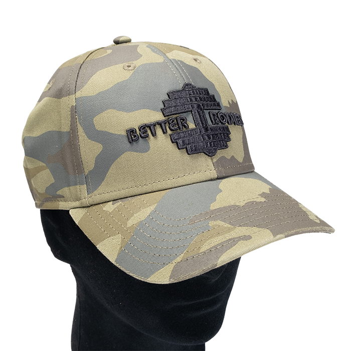 BB Baseball Cap, Green Camo V2