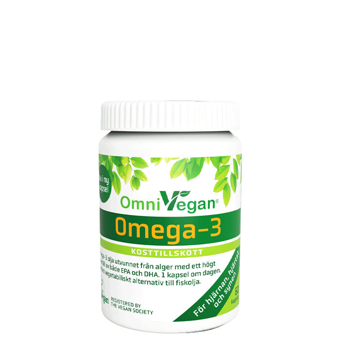 OmniVegan Vegetabilisk Omega-3 60 caps