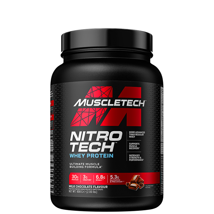 Muscletech Nitro-Tech Performance Vassleprotein, 907 g