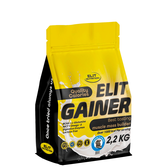 ELIT GAINER - Lactose free, 2200 g